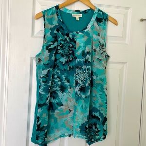 Dana Buchman Green Top (L) Excellent Shape